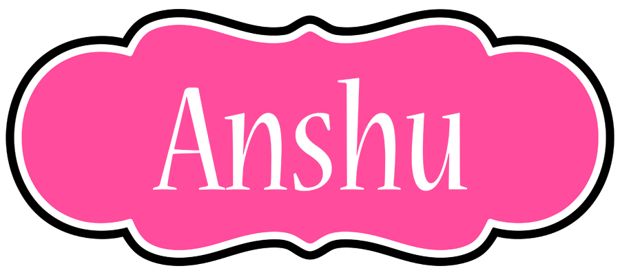 Anshu invitation logo