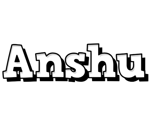 Anshu snowing logo