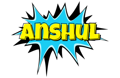 Anshul amazing logo