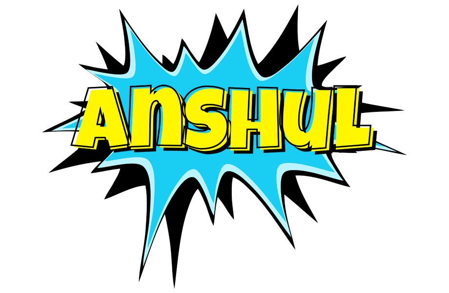 Anshul amazing logo
