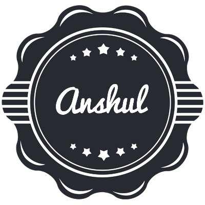 Anshul badge logo