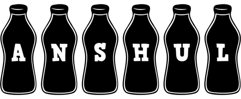 Anshul bottle logo