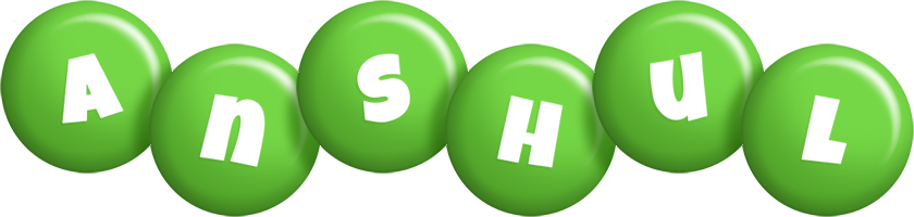 Anshul candy-green logo
