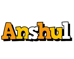 Anshul cartoon logo