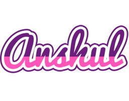 Anshul cheerful logo