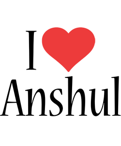 Anshul i-love logo