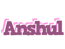 Anshul relaxing logo