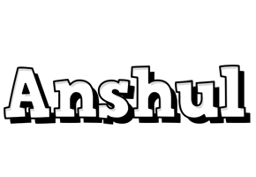 Anshul snowing logo