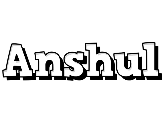 Anshul snowing logo