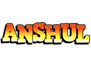 Anshul sunset logo