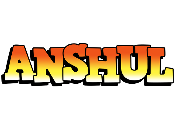 Anshul sunset logo