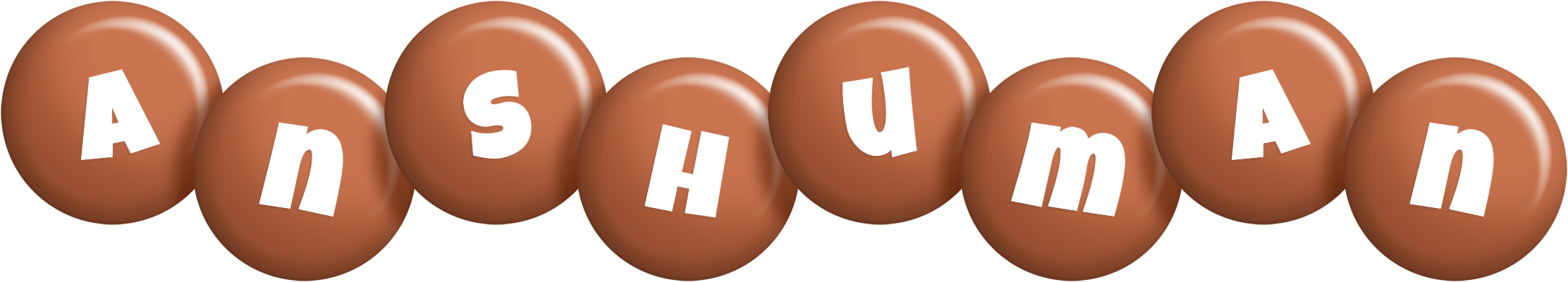 Anshuman candy-brown logo