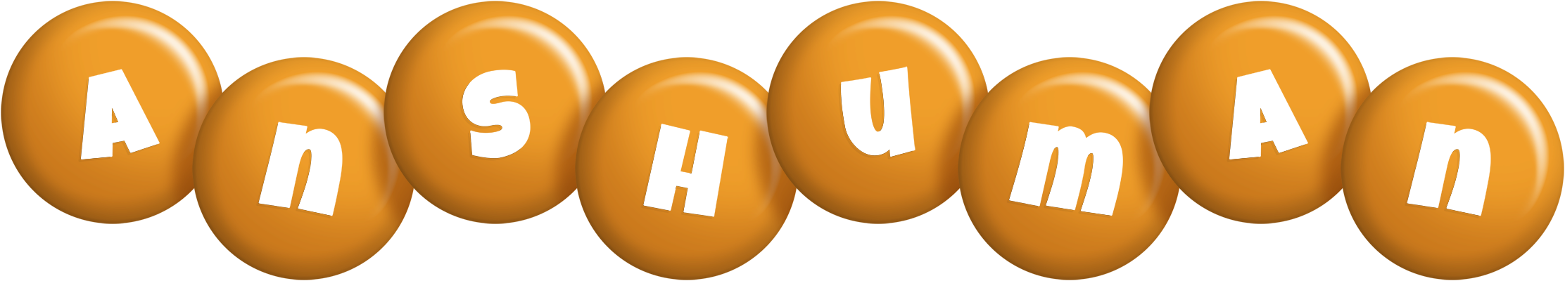 Anshuman candy-orange logo