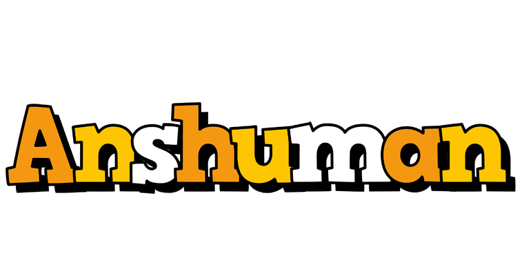 Anshuman cartoon logo