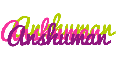 Anshuman flowers logo