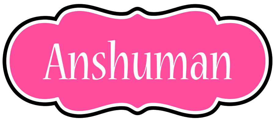 Anshuman invitation logo