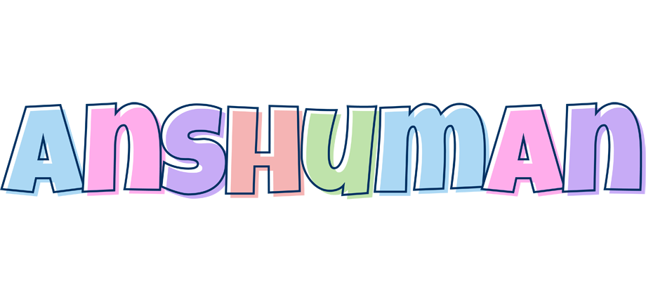 Anshuman pastel logo