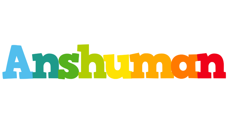 Anshuman rainbows logo