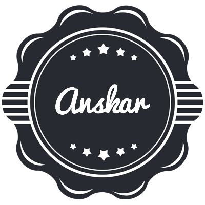 Anskar badge logo