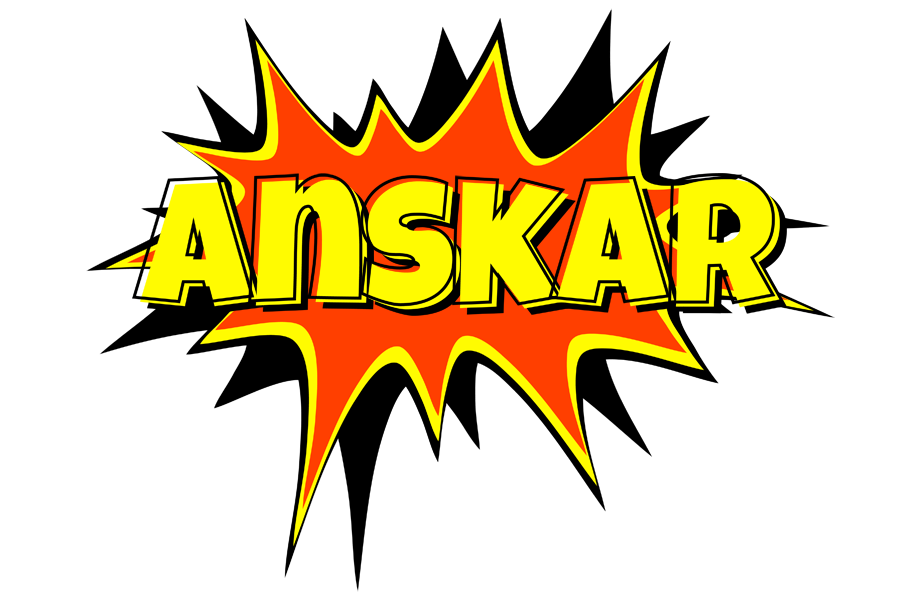 Anskar bazinga logo