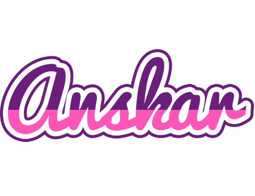 Anskar cheerful logo