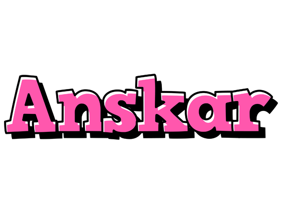 Anskar girlish logo