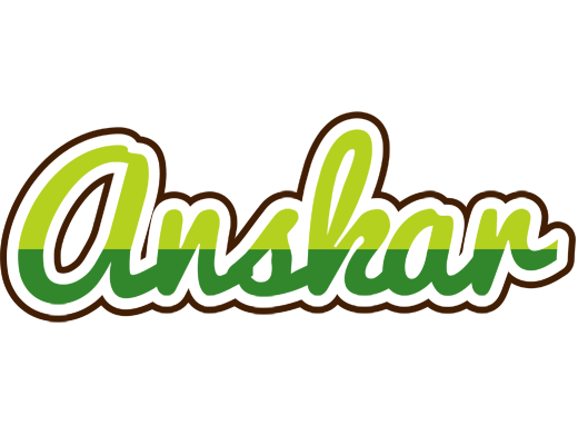 Anskar golfing logo