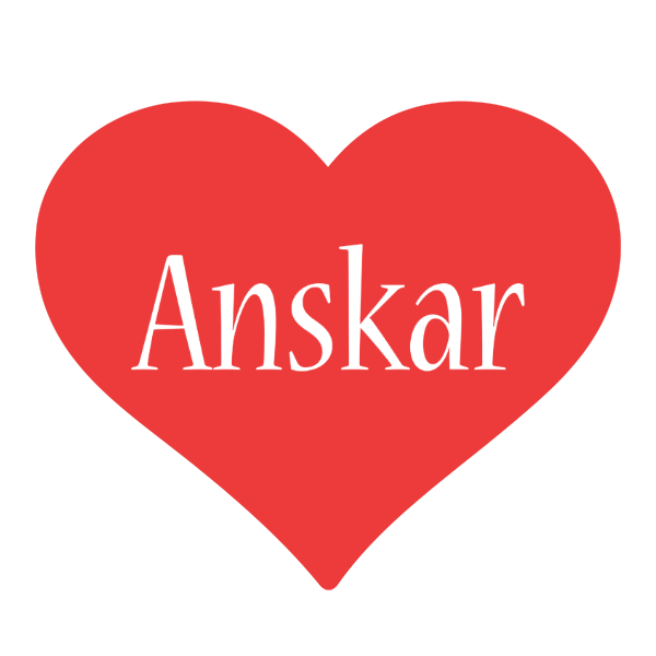 Anskar love logo