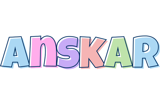 Anskar pastel logo