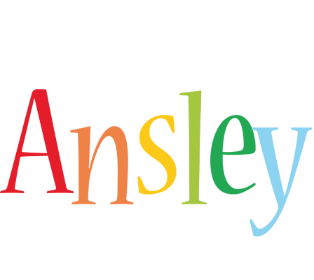 Ansley birthday logo