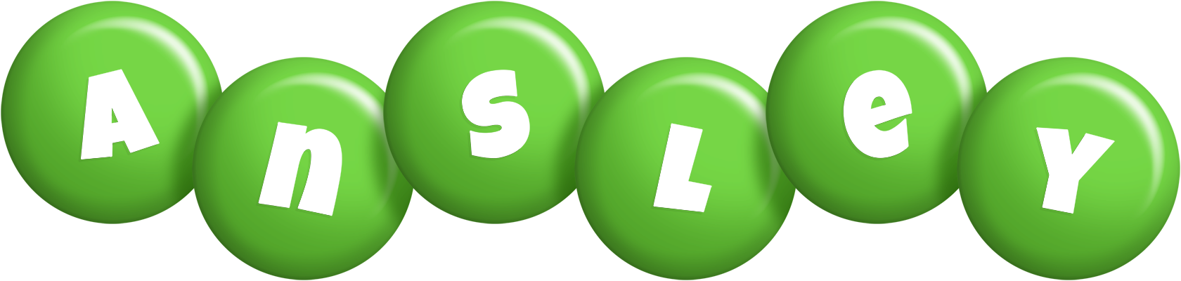 Ansley candy-green logo