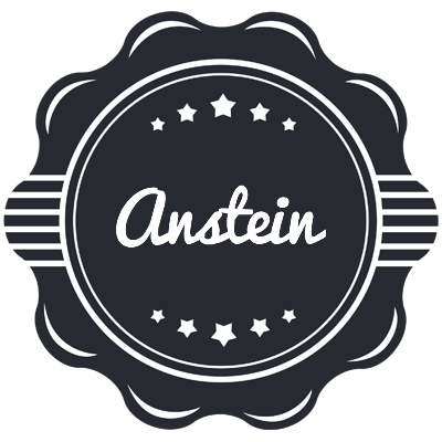 Anstein badge logo