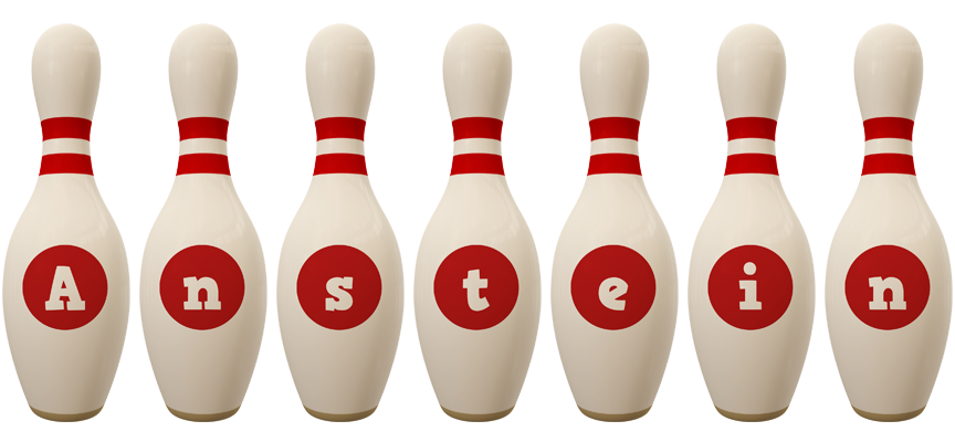Anstein bowling-pin logo