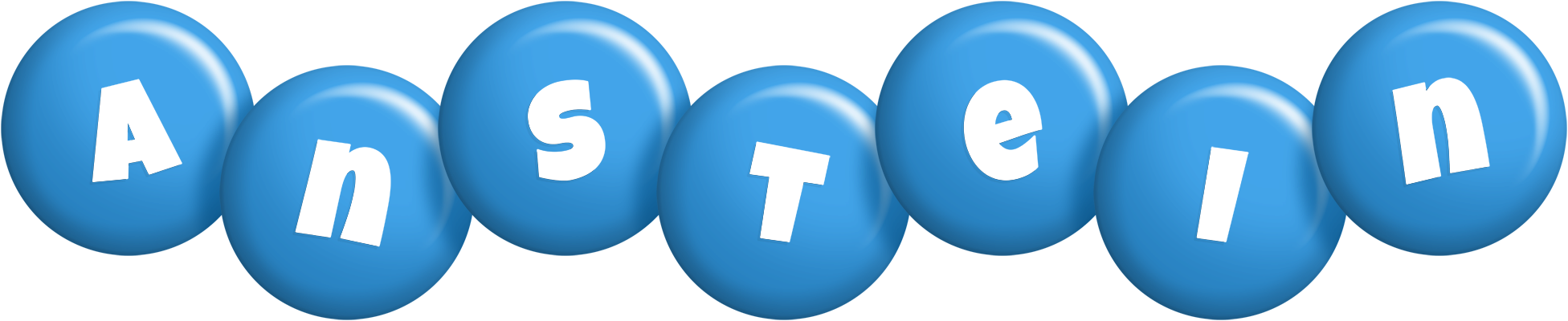 Anstein candy-blue logo