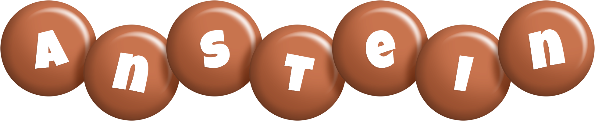 Anstein candy-brown logo
