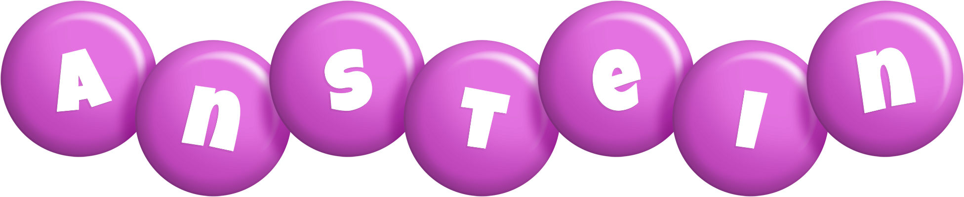 Anstein candy-purple logo