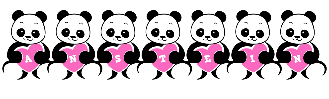 Anstein love-panda logo
