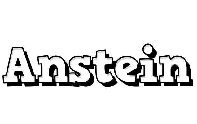 Anstein snowing logo
