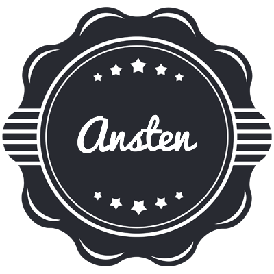 Ansten badge logo