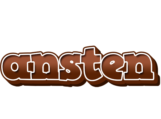 Ansten brownie logo
