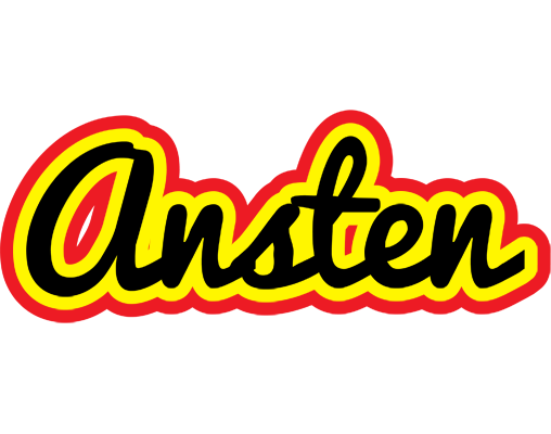 Ansten flaming logo