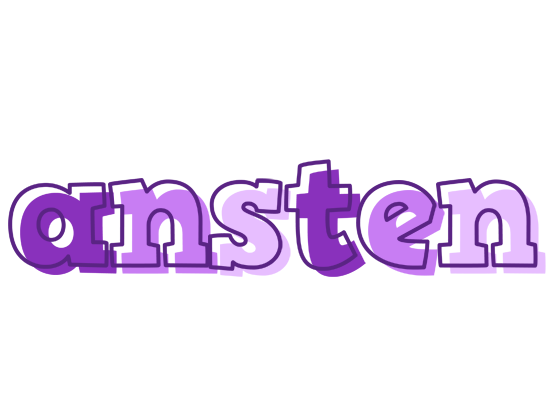 Ansten sensual logo