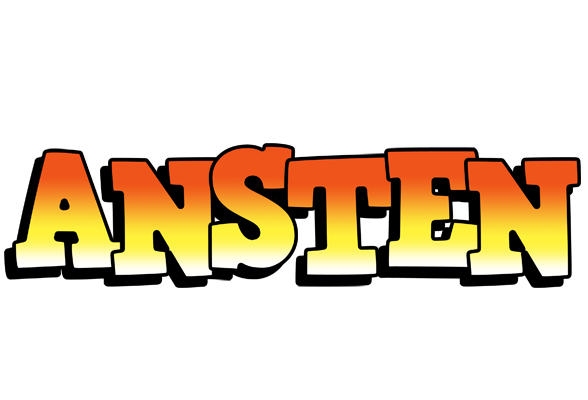 Ansten sunset logo