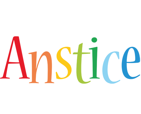 Anstice birthday logo
