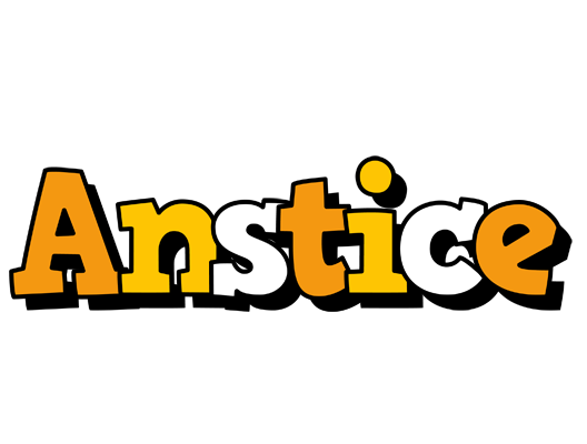 Anstice cartoon logo