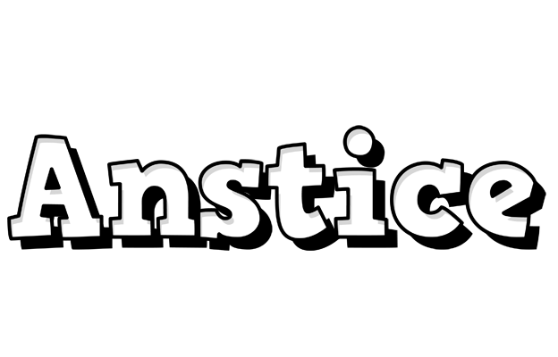 Anstice snowing logo