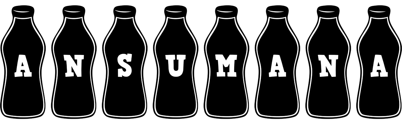 Ansumana bottle logo