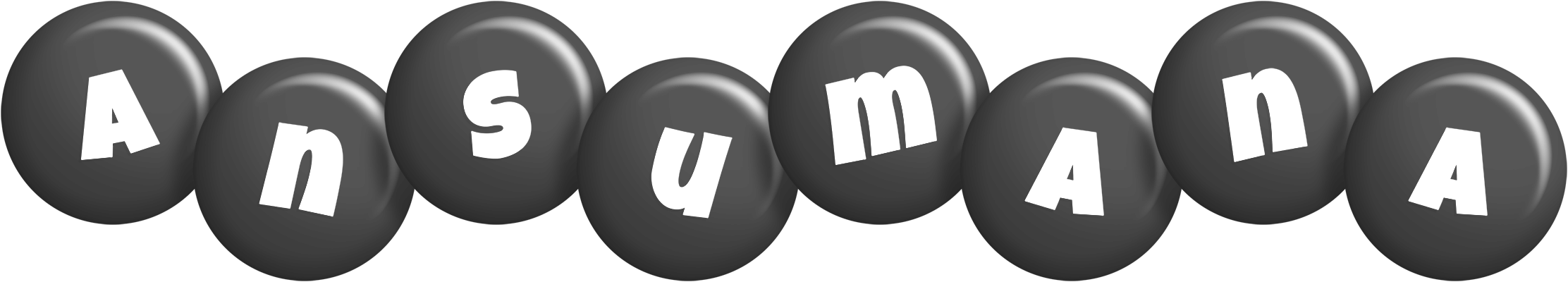 Ansumana candy-black logo