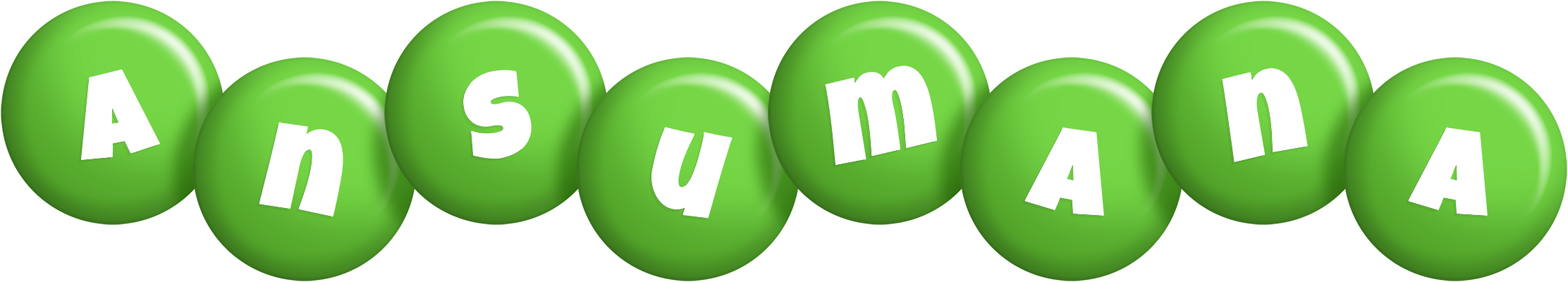 Ansumana candy-green logo