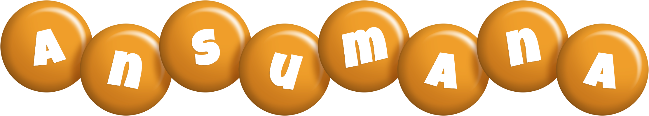 Ansumana candy-orange logo